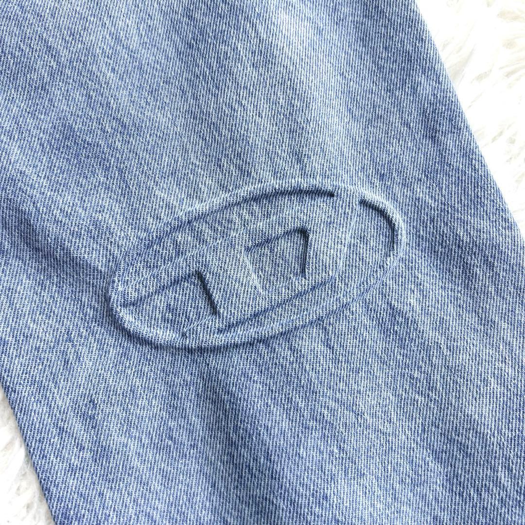 新品✨タグ付き❤️ディーゼル　近年モデル　QRタグ　ボタンフライ　Dロゴ