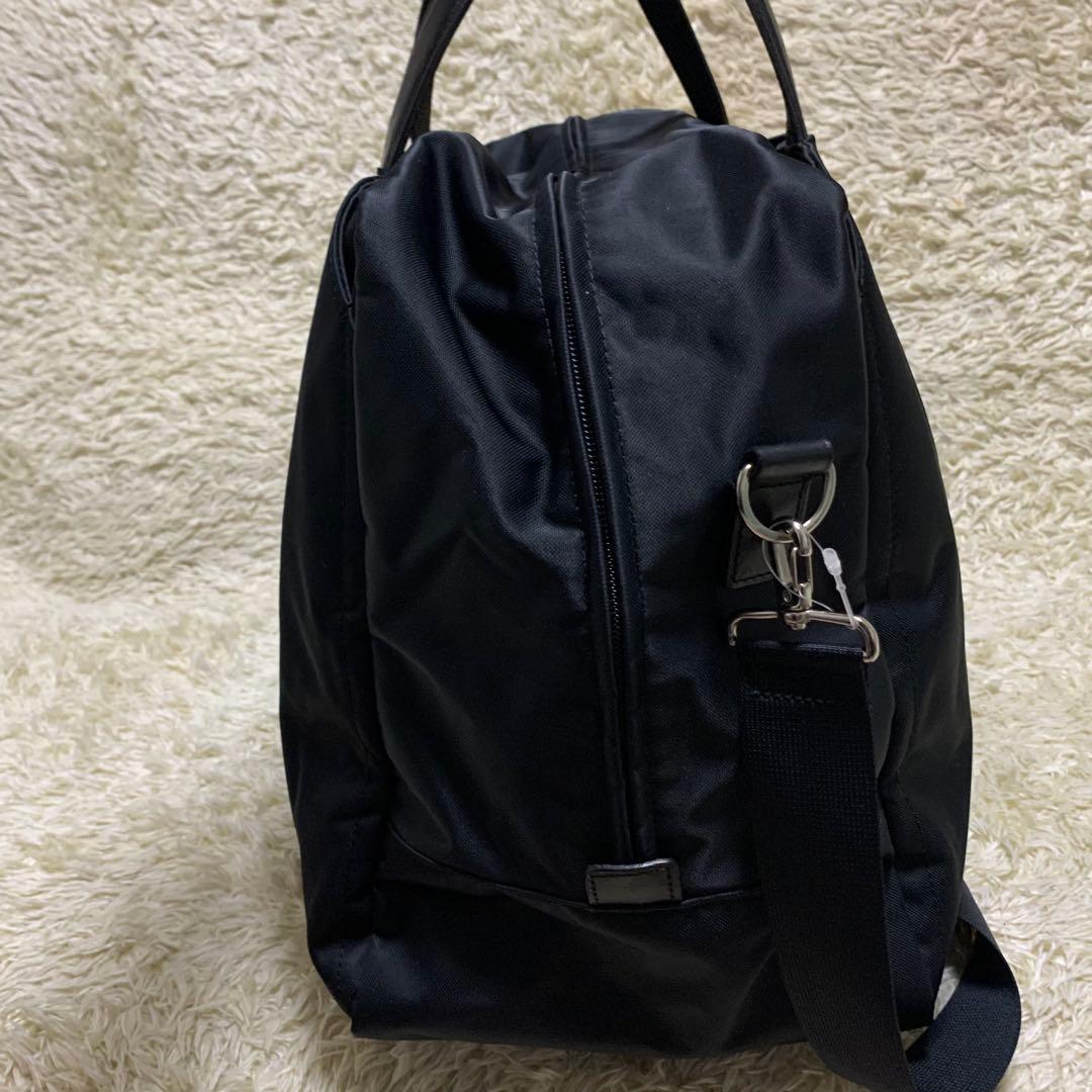 美品　アニエスベー　2way ボストンバッグ　ブラック