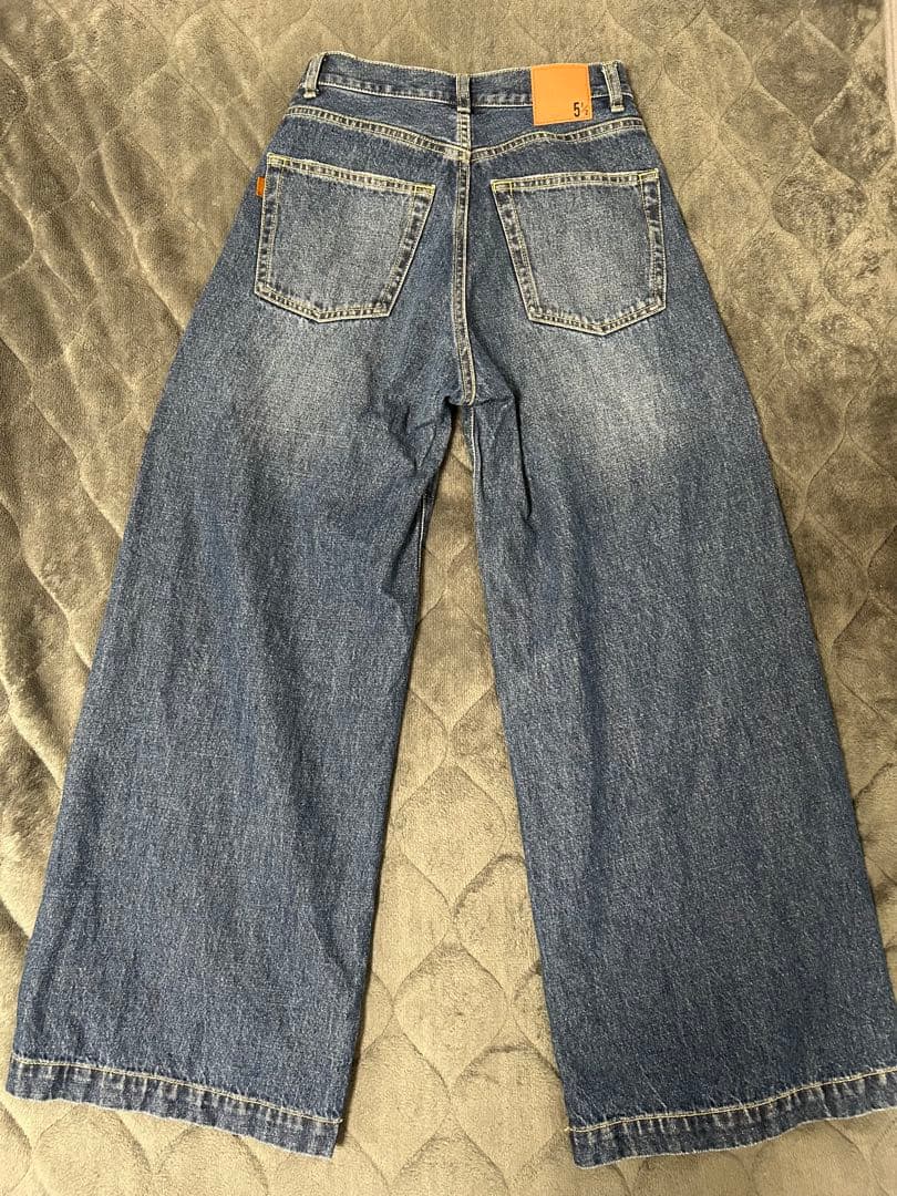 Spick and Span 5 1/2 BAGGY DENIM サイズ26