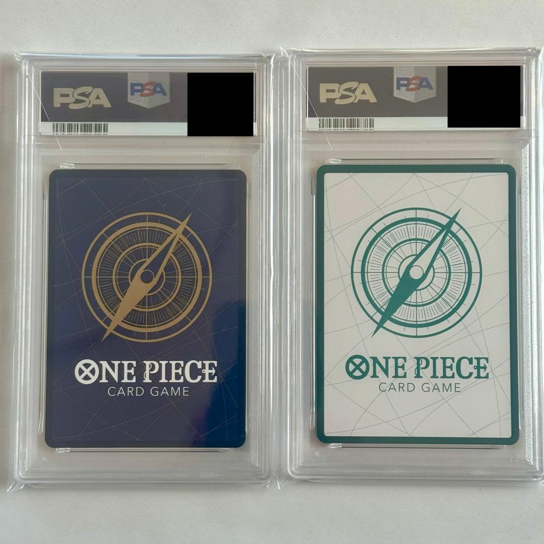 PSA10ワンピースデイ25 モンキー・D・ルフィ、PSA9ドンカード 連番