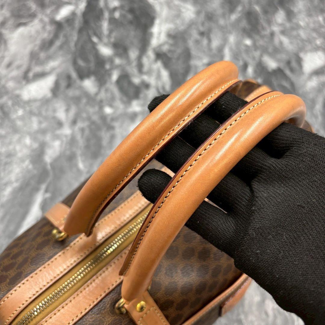 美品✨CELINE セリーヌ マカダム PVCレザー ボストンバッグ トリオンフ