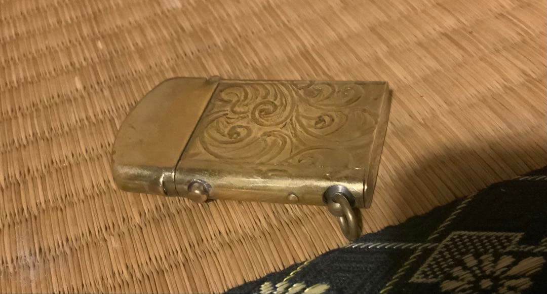 アンティーク 真鍮製ライター