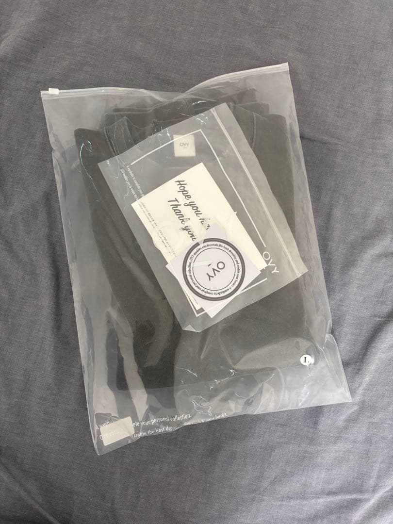 新品✨OVY Pigment Damage Crew Neck Sweat L