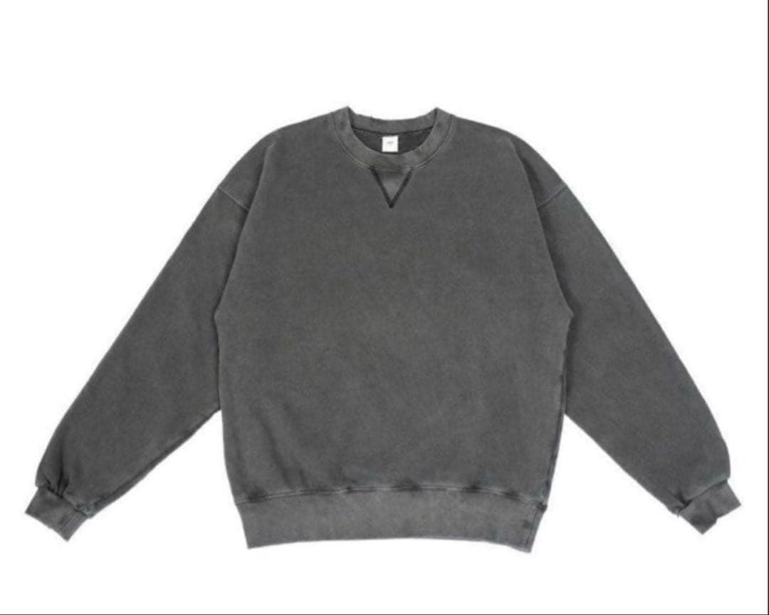 新品✨OVY Pigment Damage Crew Neck Sweat L