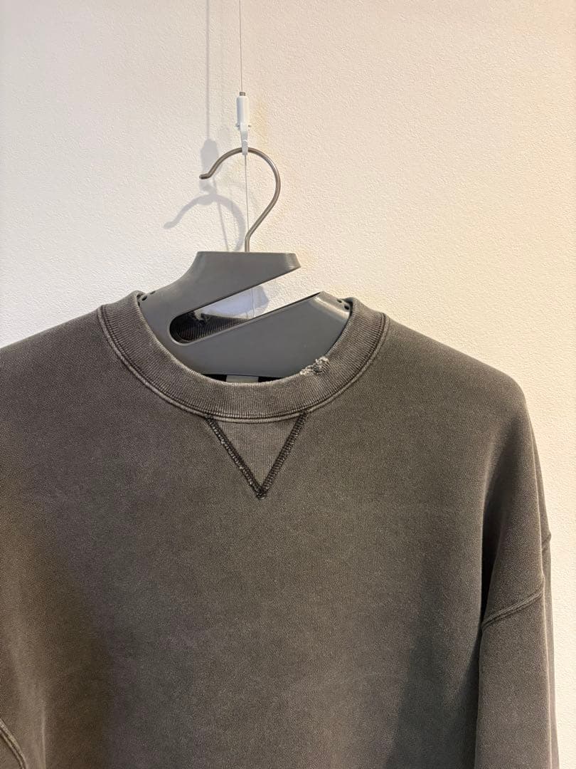 新品✨OVY Pigment Damage Crew Neck Sweat L