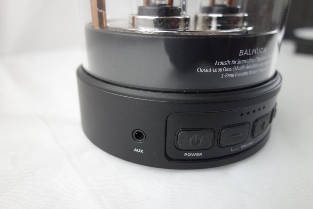 美品【BALMUDA】The Speaker M01A-BK スピーカー