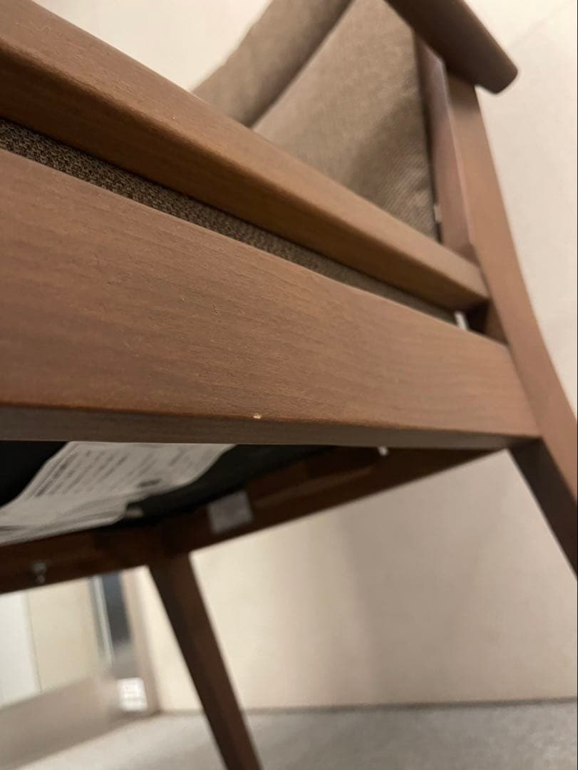 ニトリ ダイニングチェア Nコレクション 肘付き