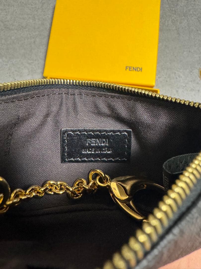 【新品正規品】FENDI フェンディ ケース ズッカ柄 キーケース