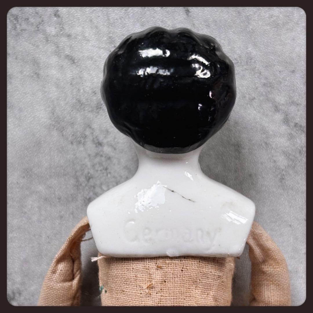 アンティーク チャイナヘッドドール　 ビスクドール