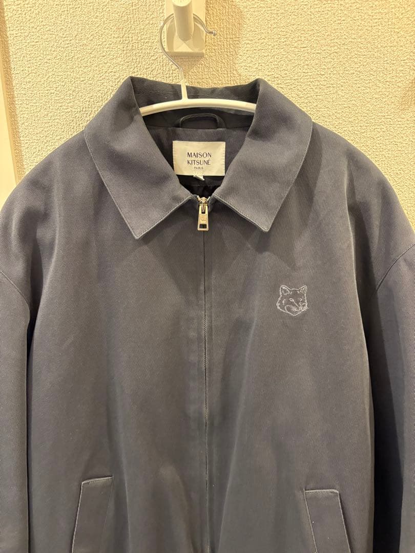 MAISON KITSUNÉ ネイビー ボンバージャケット