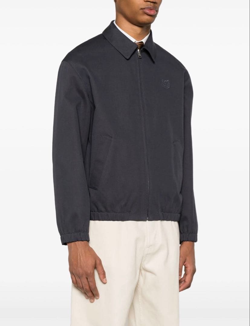 MAISON KITSUNÉ ネイビー ボンバージャケット