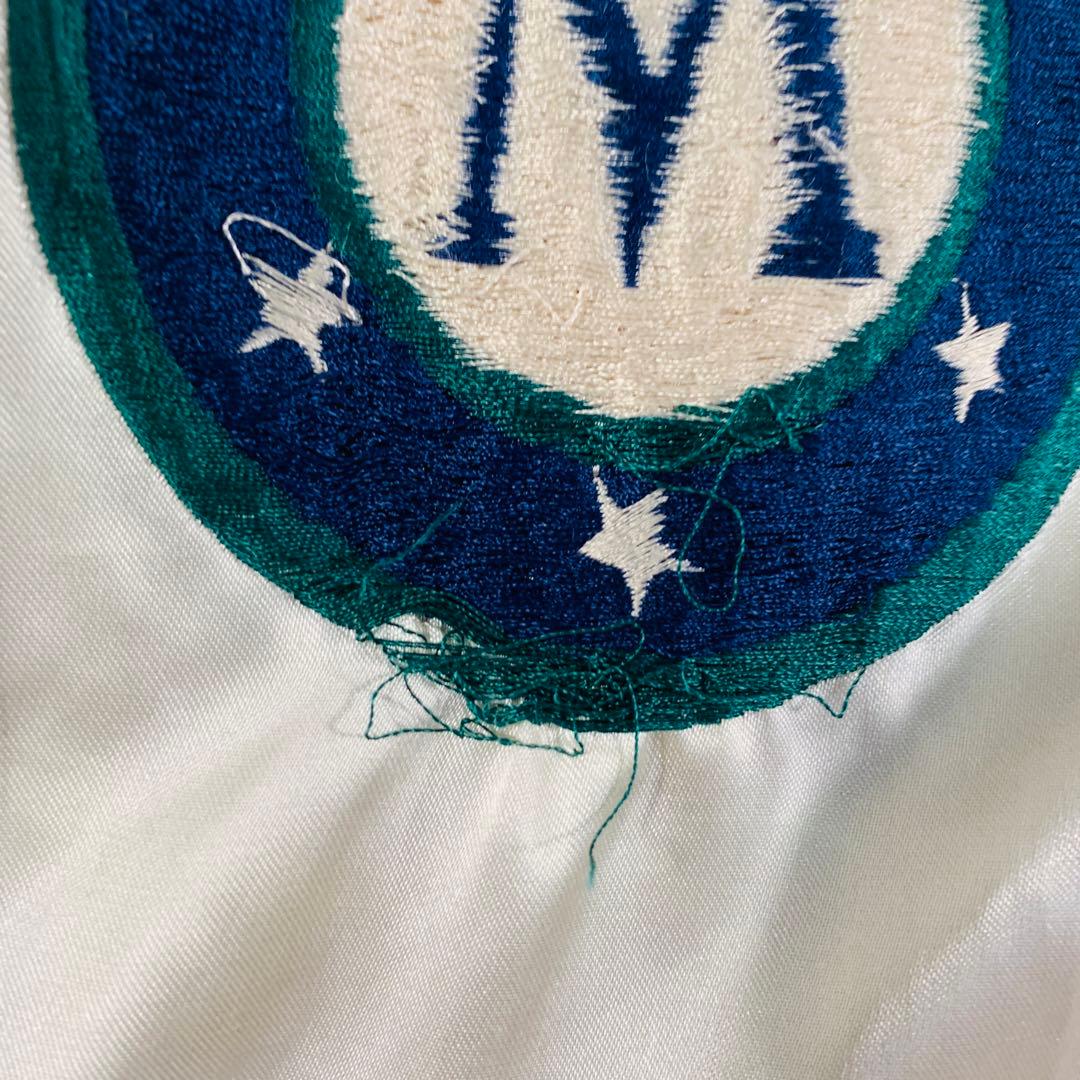 テーラー東洋　スカジャン　リバーシブル　両面デザイン　刺繍　笹虎　ハワイ　S