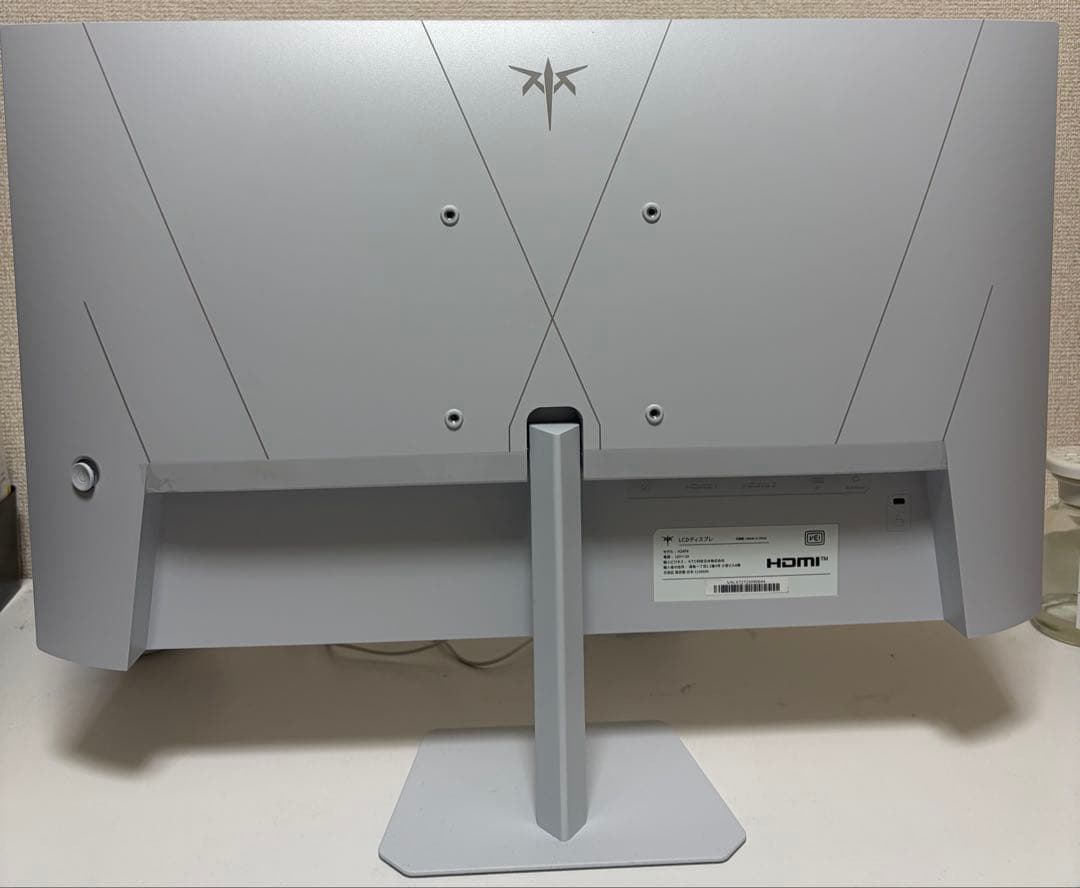 KTC ゲーミングモニター 白 23.8インチ 180Hz 美品 即購入◎