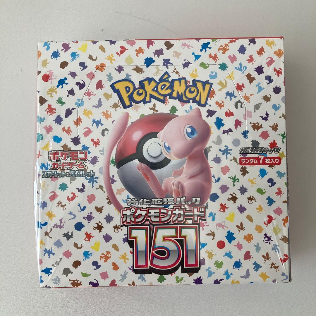 ポケモンカード151 未開封　BOX シュリンク付き