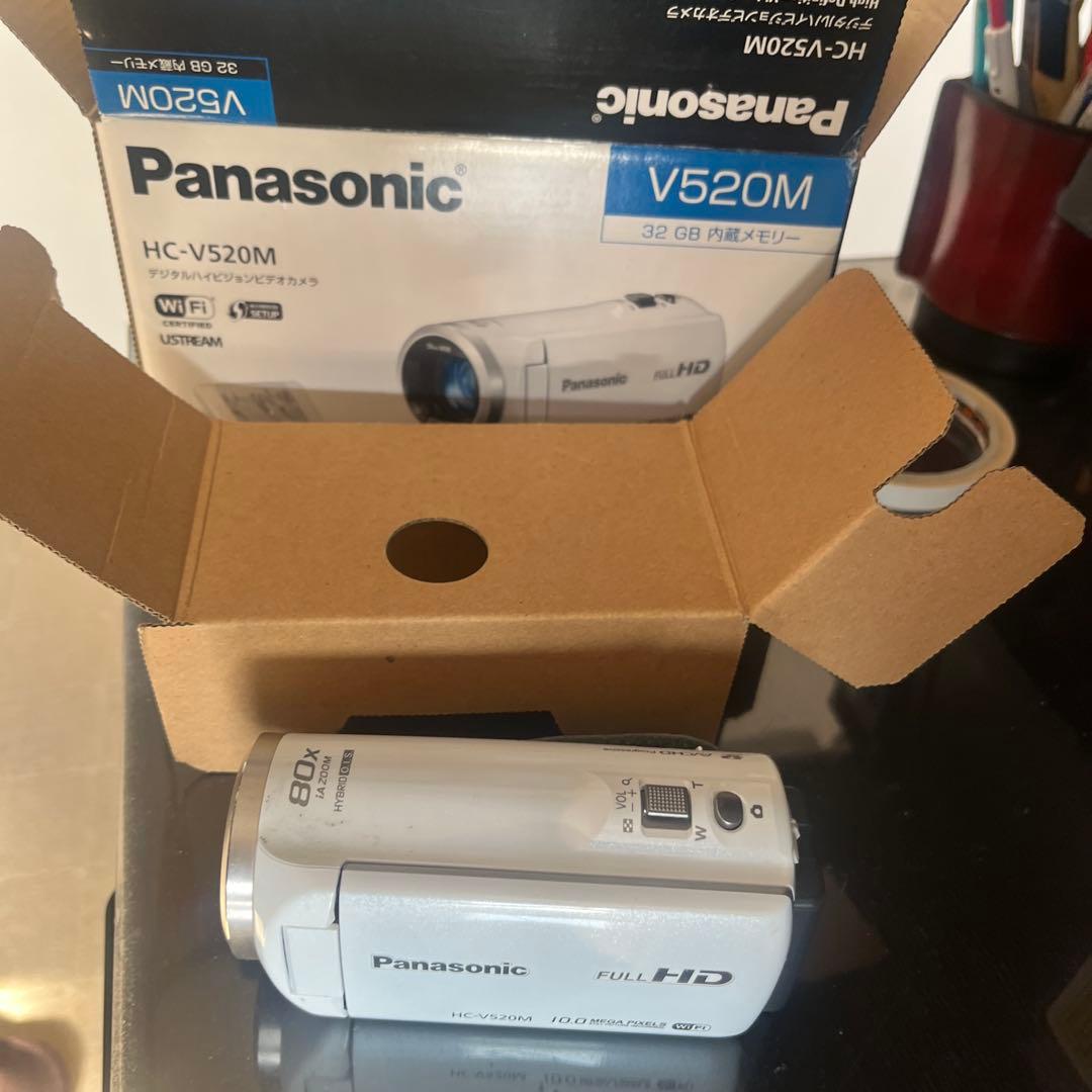 Panasonic HC-V520M ビデオカメラ