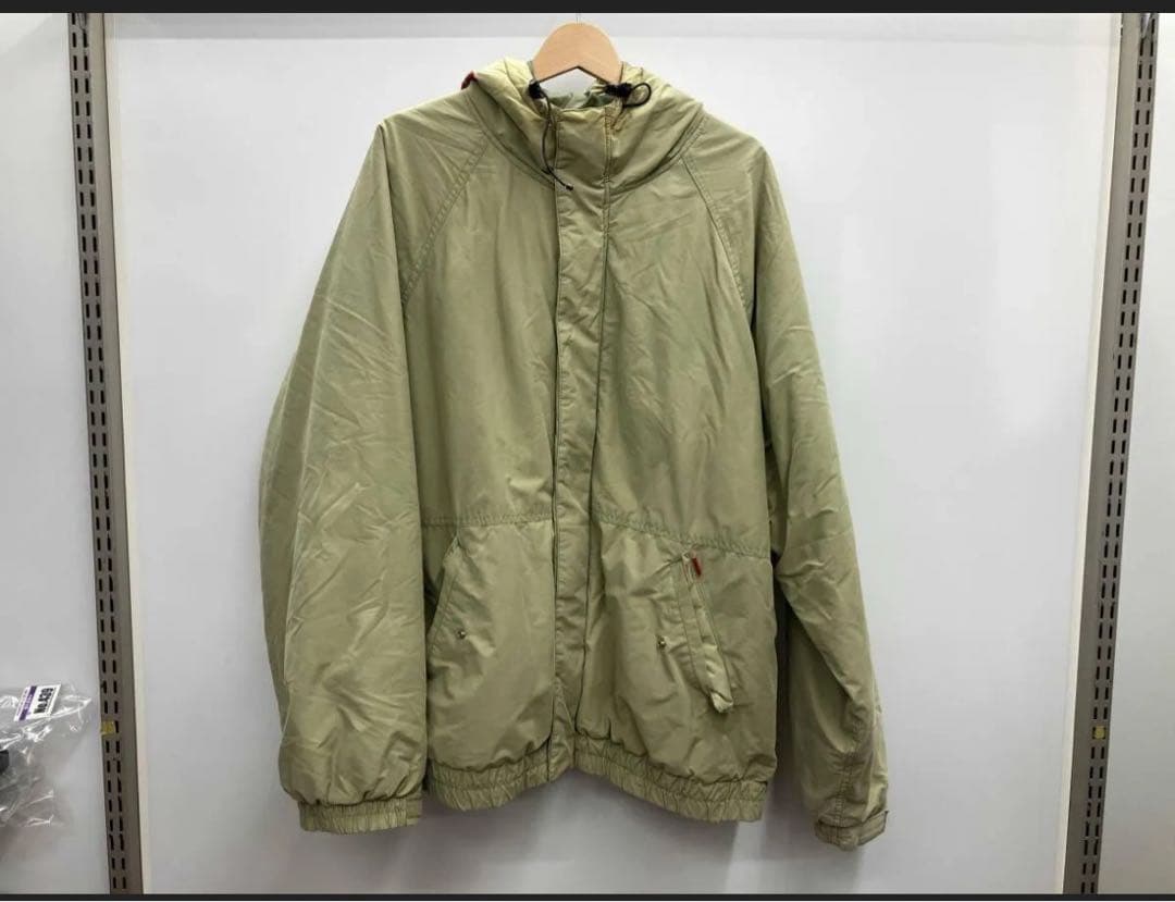 ジャケット・アウター SUPREME NEEDLEPOINT HOODED JACKET OLIVE