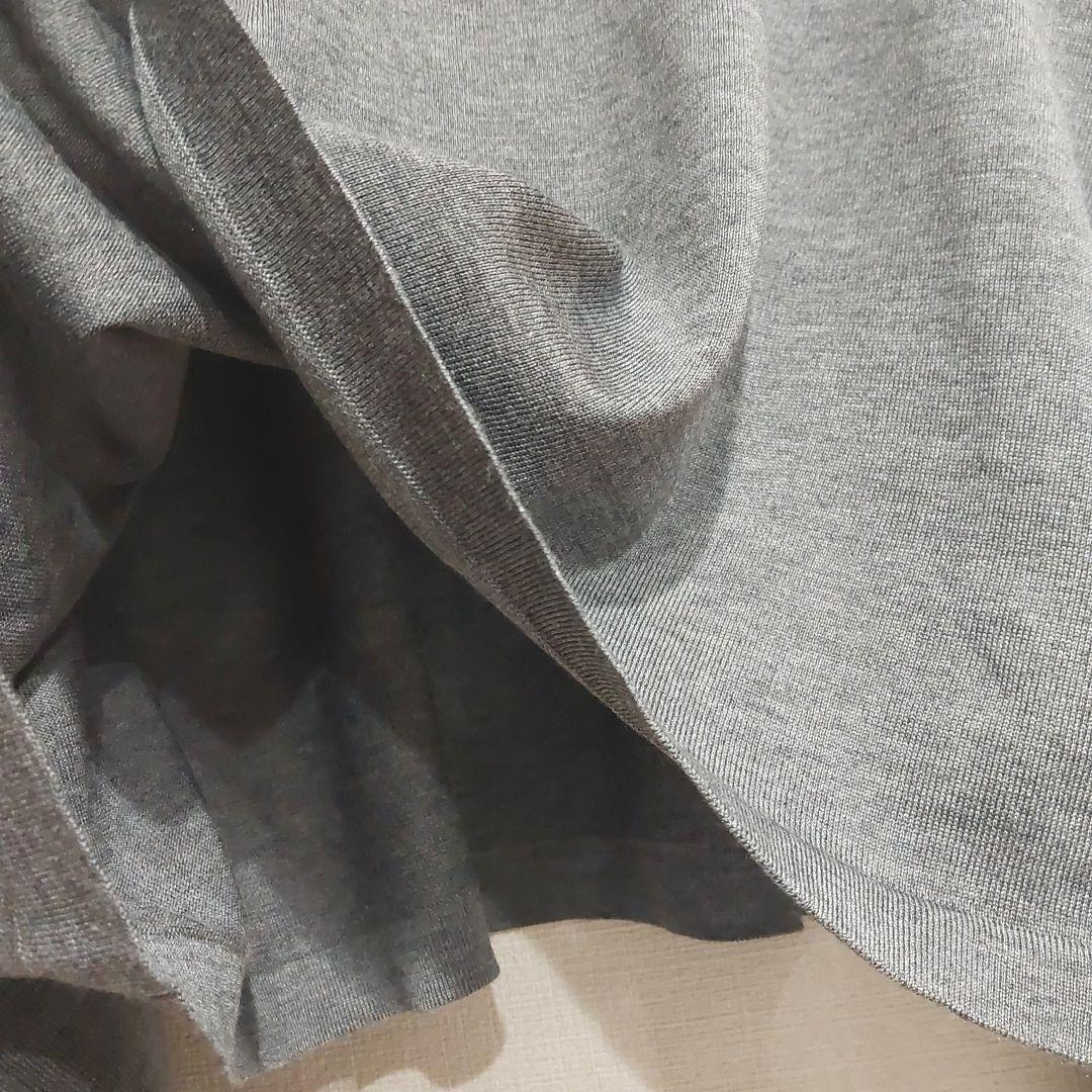 24AWベイクルーズ【カルメール】RE-ACTIVEポンチョ グレー 毛100%