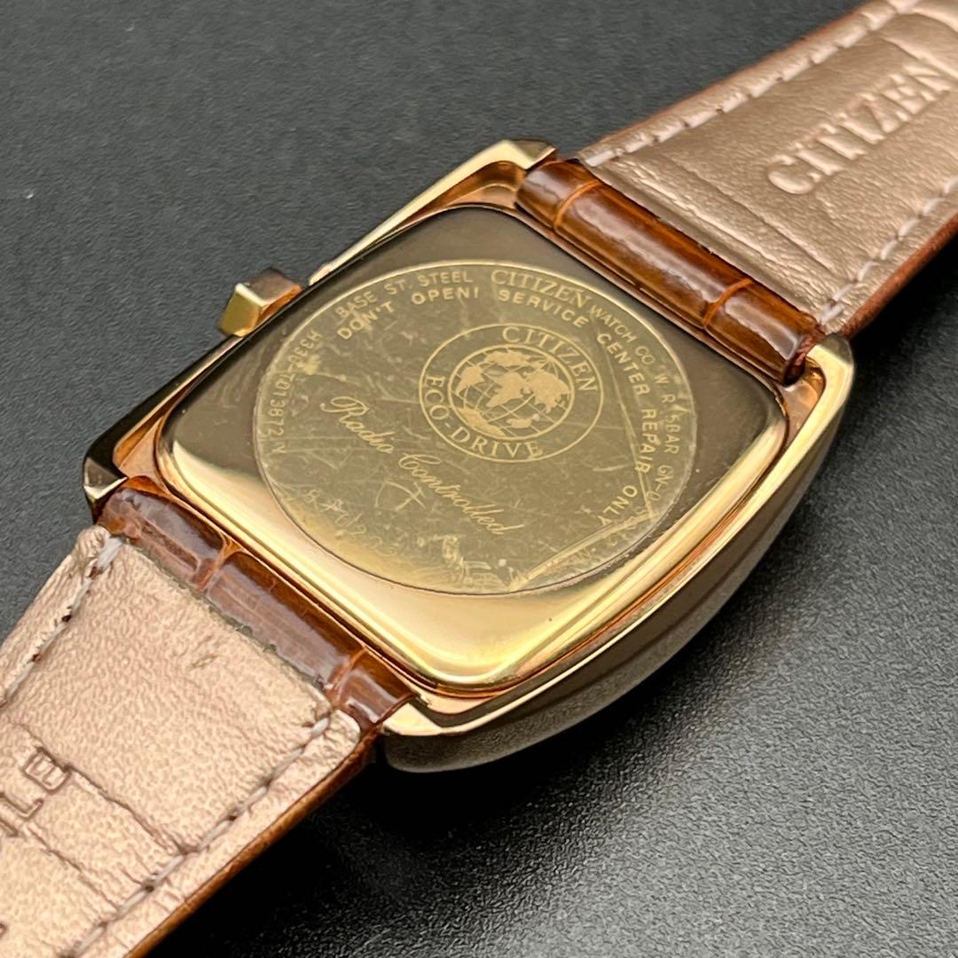 希少　稼動　腕時計　CITIZEN　シチズン　電波ソーラー　1Pダイヤ　B33