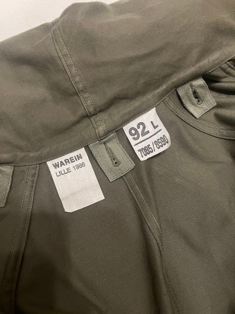 m64フィールドパーカー　フランス軍　92L ライナー付き