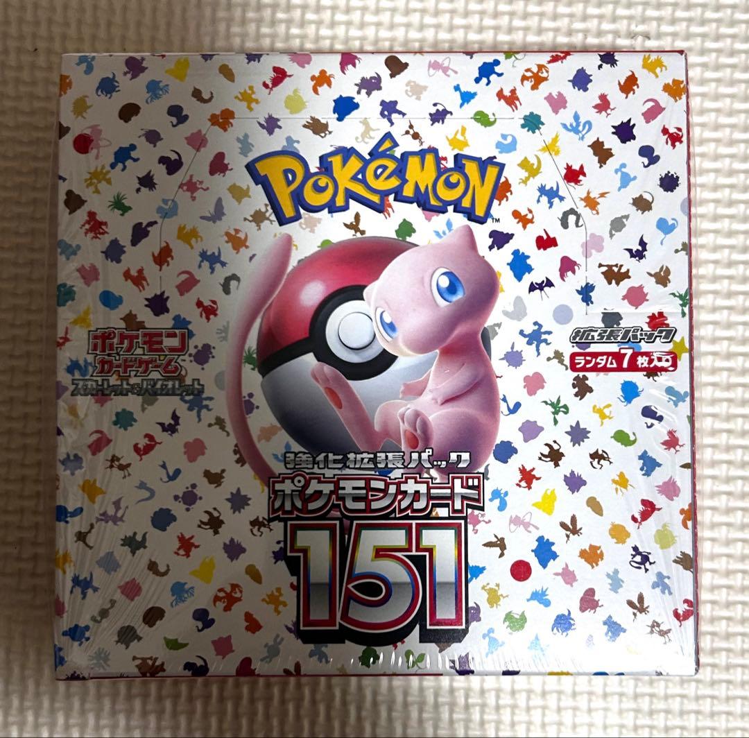 ポケモンカード151 強化拡張パック　1BOX シュリンク付き