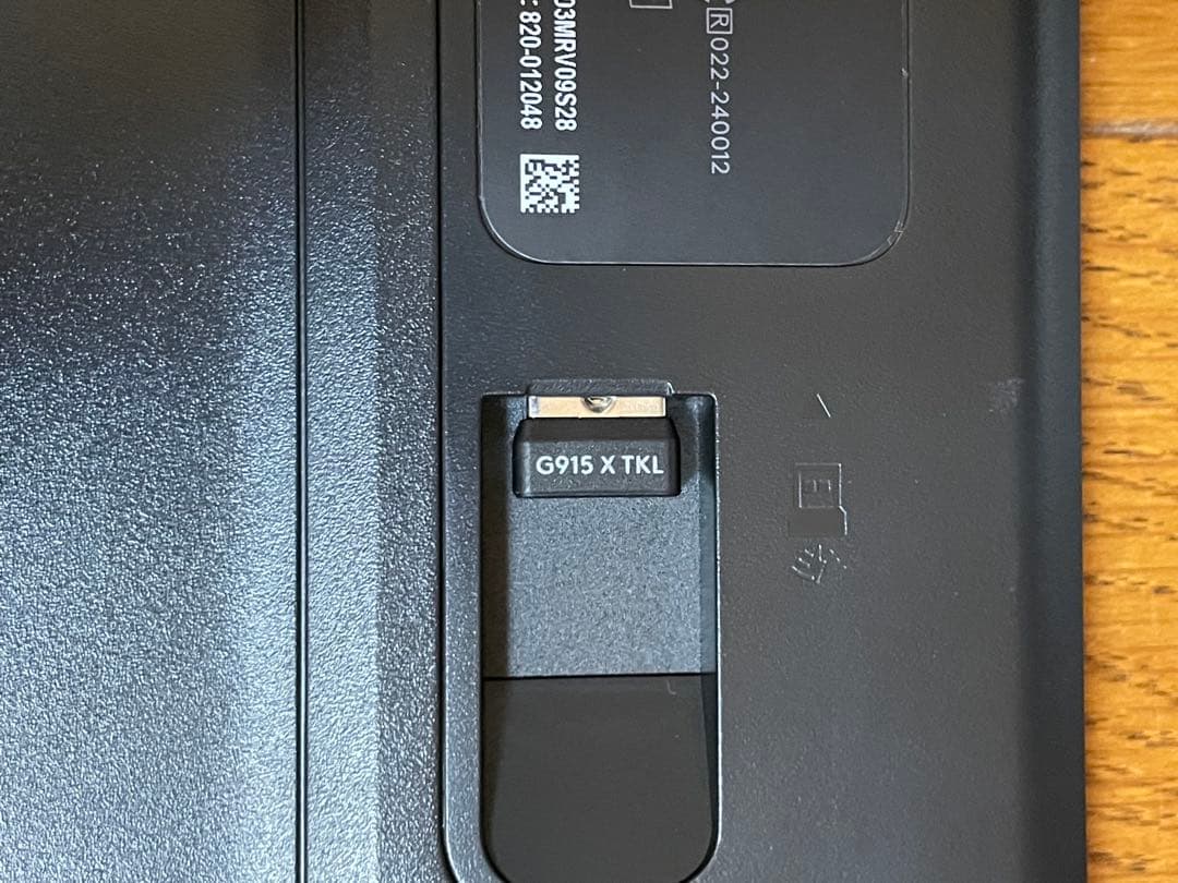 Logicool G915 X LIGHTSPEED TKL 中古