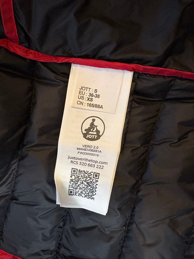 【美品】JOTT ジョット ダウンコート　ブラック