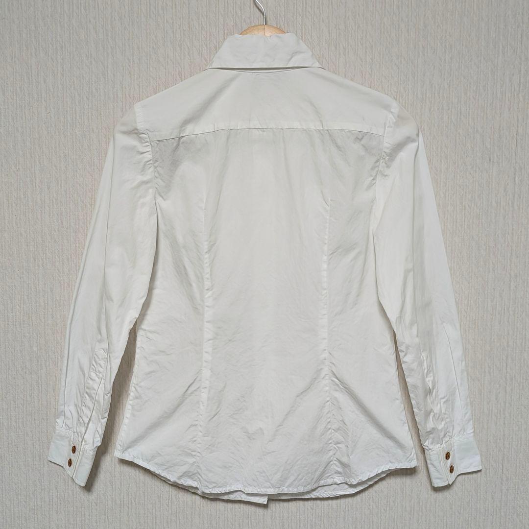 vivienne westwood ボウタイ 長袖シャツ ⭐ 2way 無地