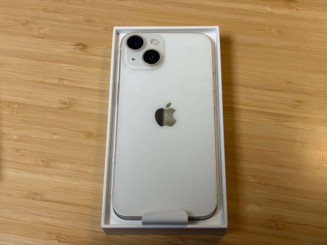 iPhone14 512GB スターライト 白 SIMフリー 動作確認済