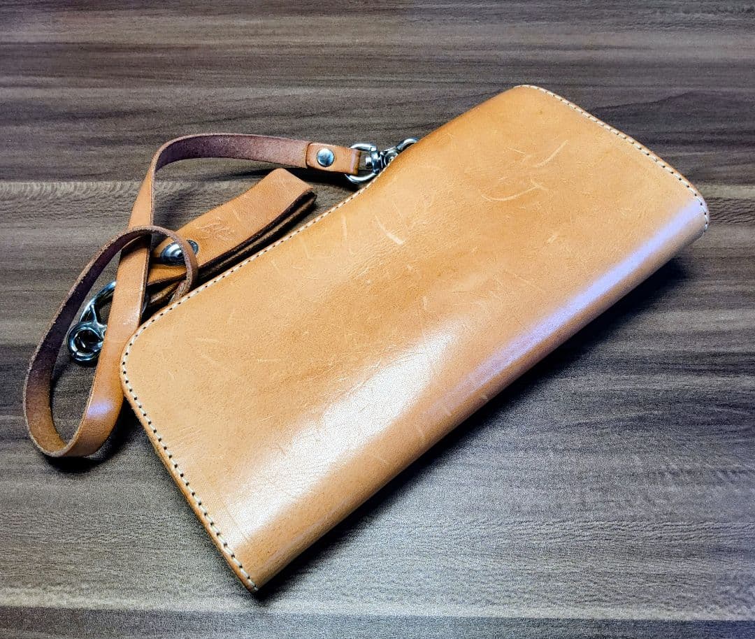 【美品！】REDMOON レッドムーン ウォレット ロングウォレット バイカー