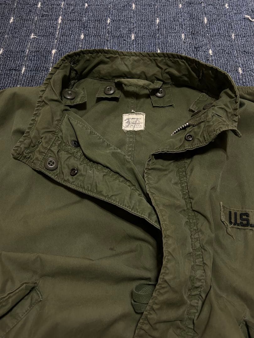 60s M-65 モッズコート　フィッシュテールパーカー　アルミ