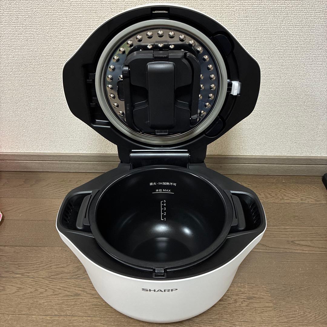 SHARP 水なし自動調理鍋ヘルシオ 2.4Lタイプ KN-HW24G-Ｌ