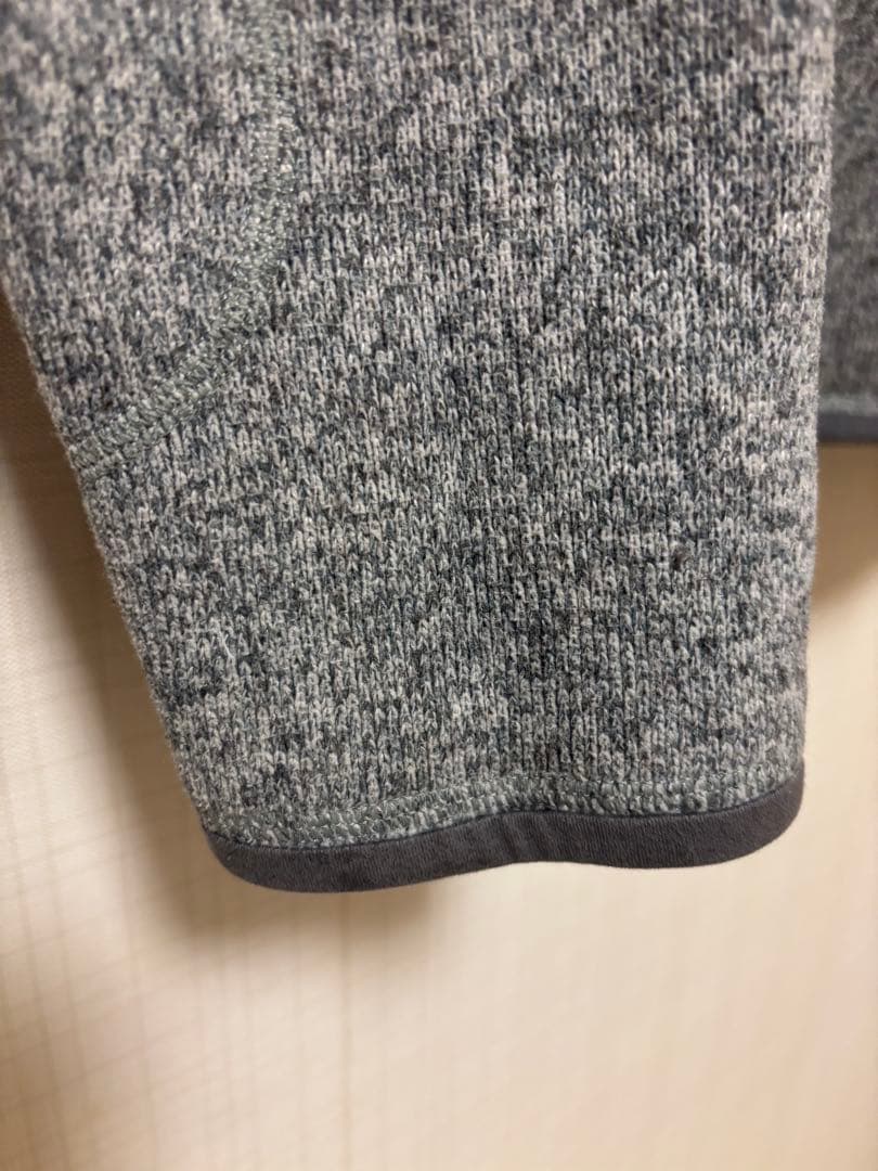 パタゴニア ベター セーター ハーフジップ L グレー