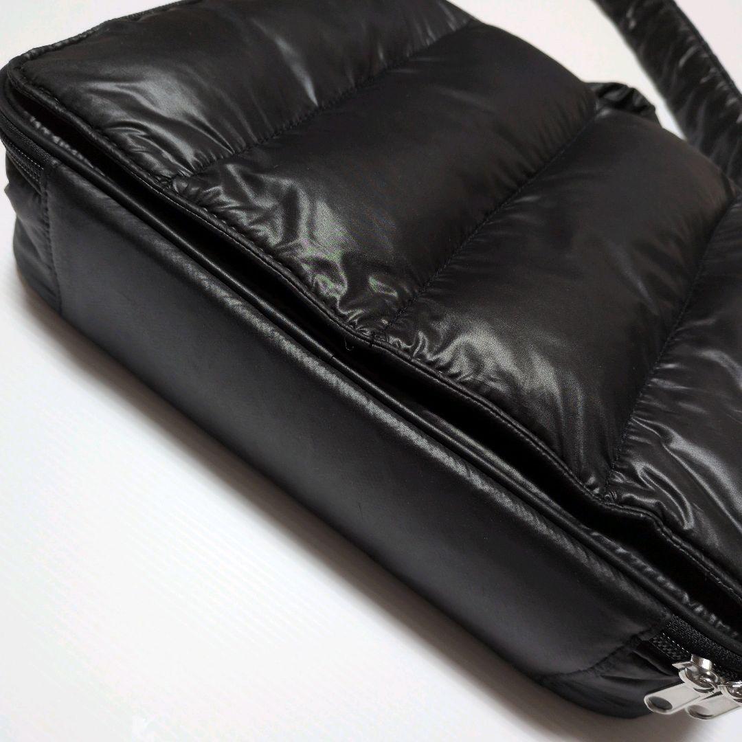 【美品】 calin マザーズバッグ ブラック 黒 キルティングマザーズポーチ