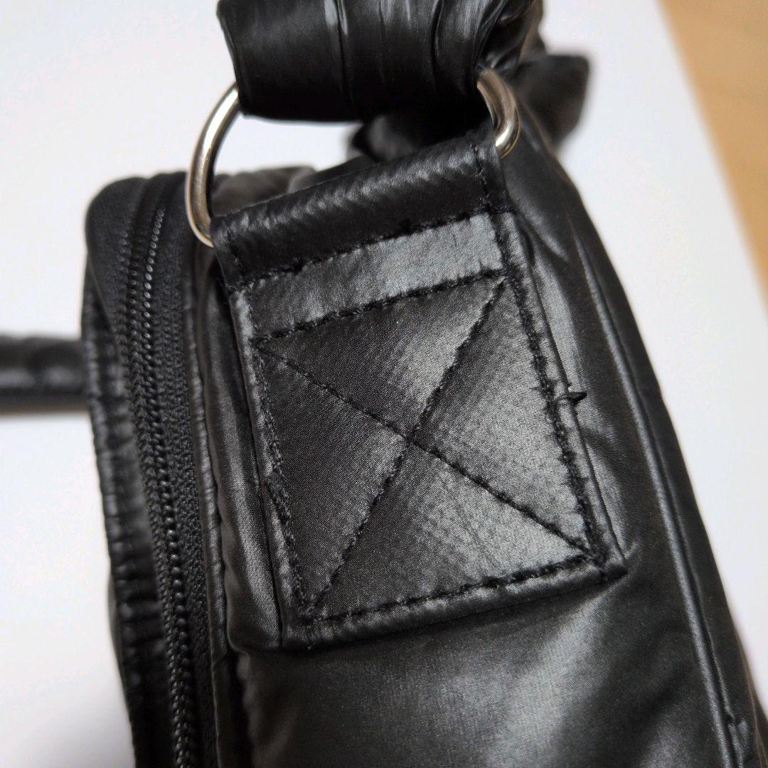 【美品】 calin マザーズバッグ ブラック 黒 キルティングマザーズポーチ