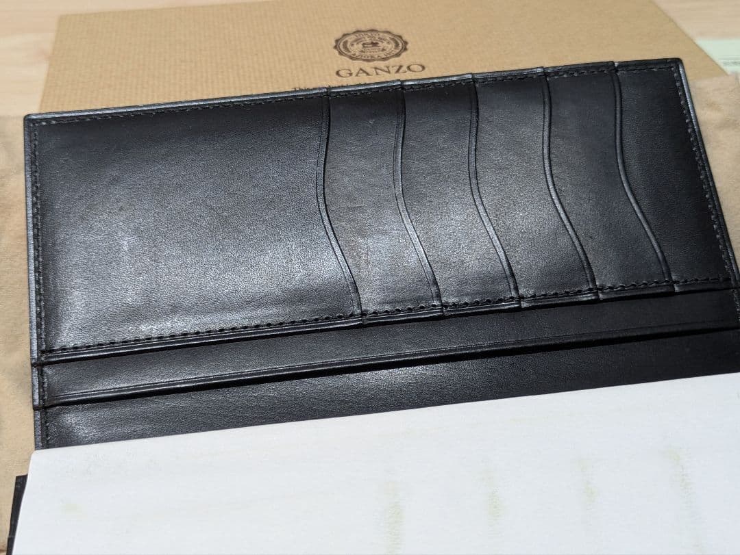 【新品】GANZO GUD2 ブラック 長財布