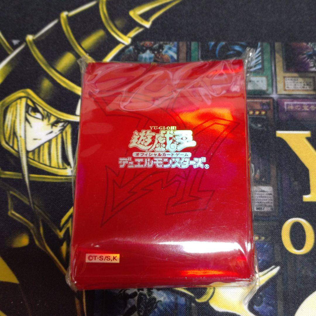 遊戯王 GX 遊城十代 初期 旧 オシリスレッド スリーブ 未開封