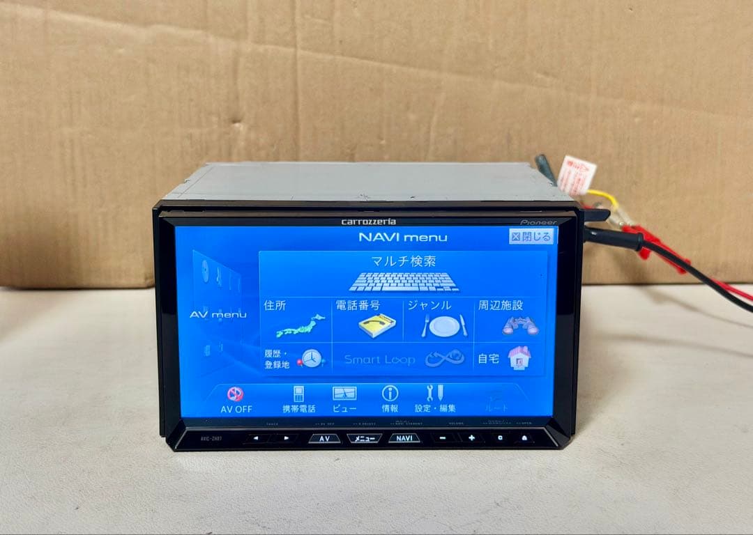 Pioneer AVIC-ZH07 カーナビ (A) Bluetooth