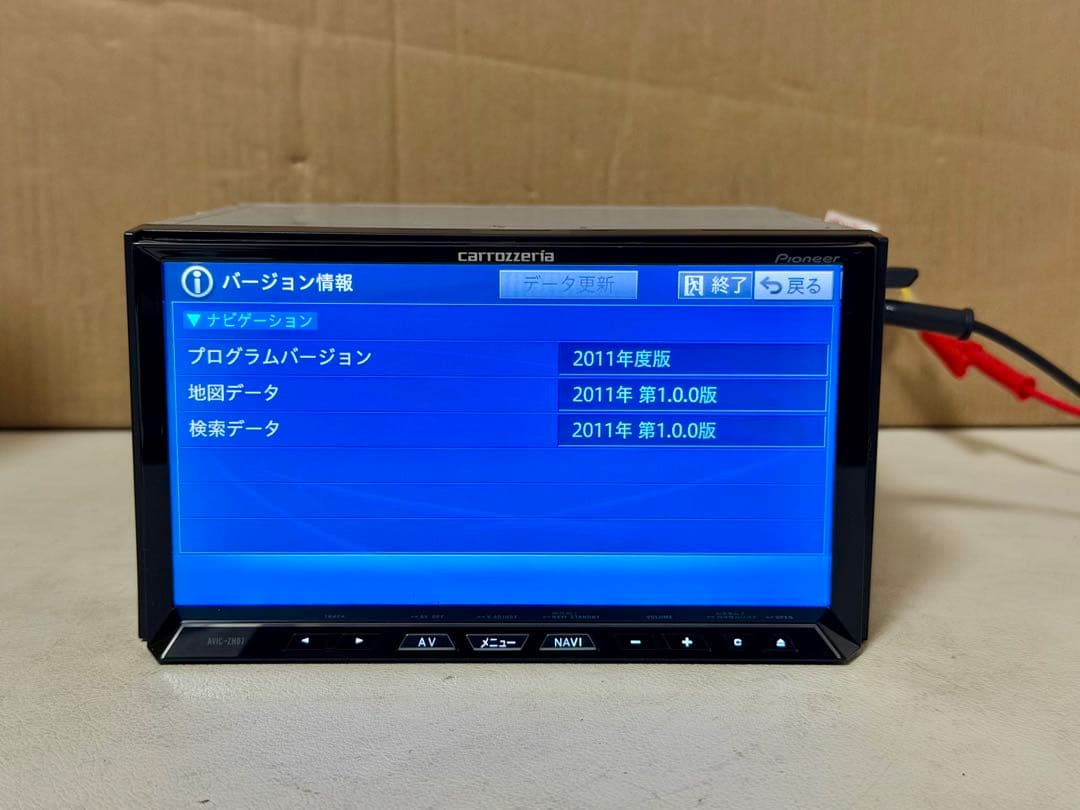 Pioneer AVIC-ZH07 カーナビ (A) Bluetooth