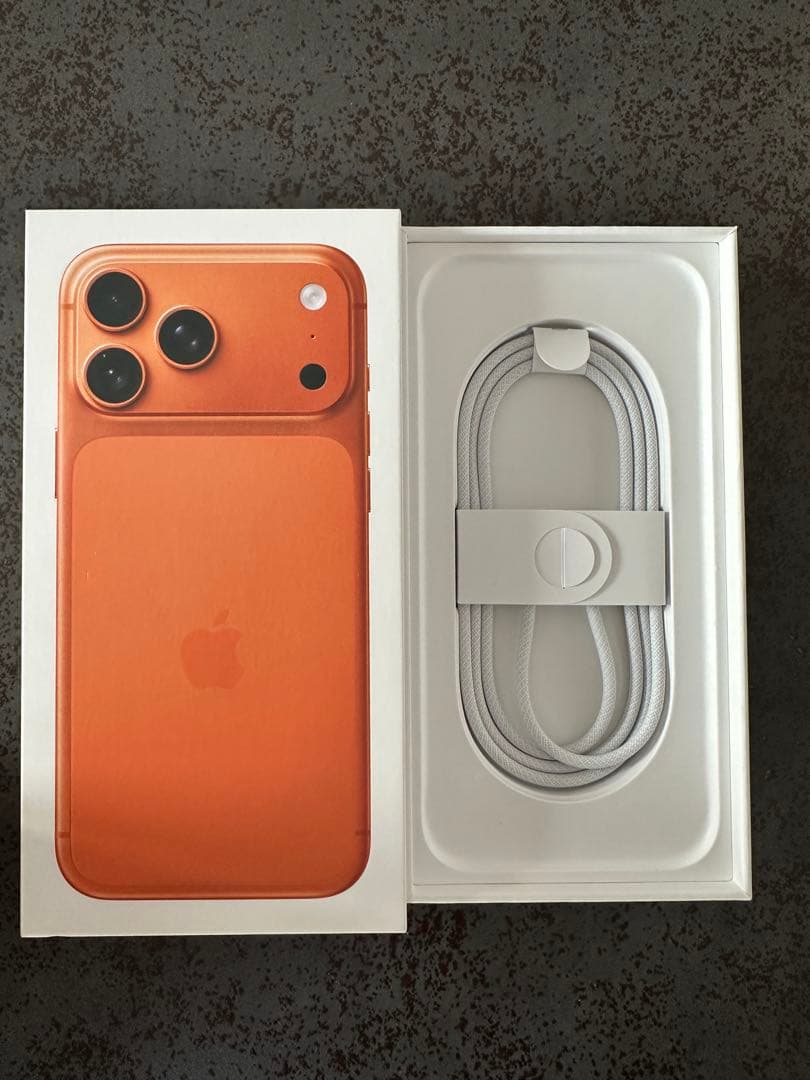 iPhone17proMax 256GB コズミックオレンジ SIMフリー