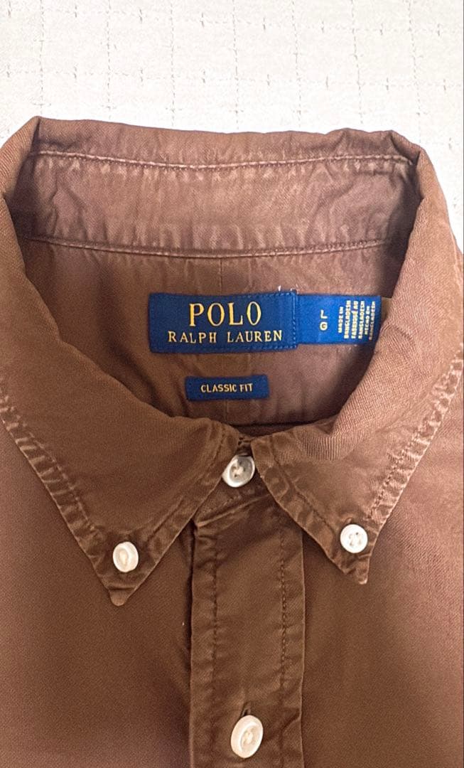 【POLO】クラシック フィット ガーメントダイド オックスフォード シャツ