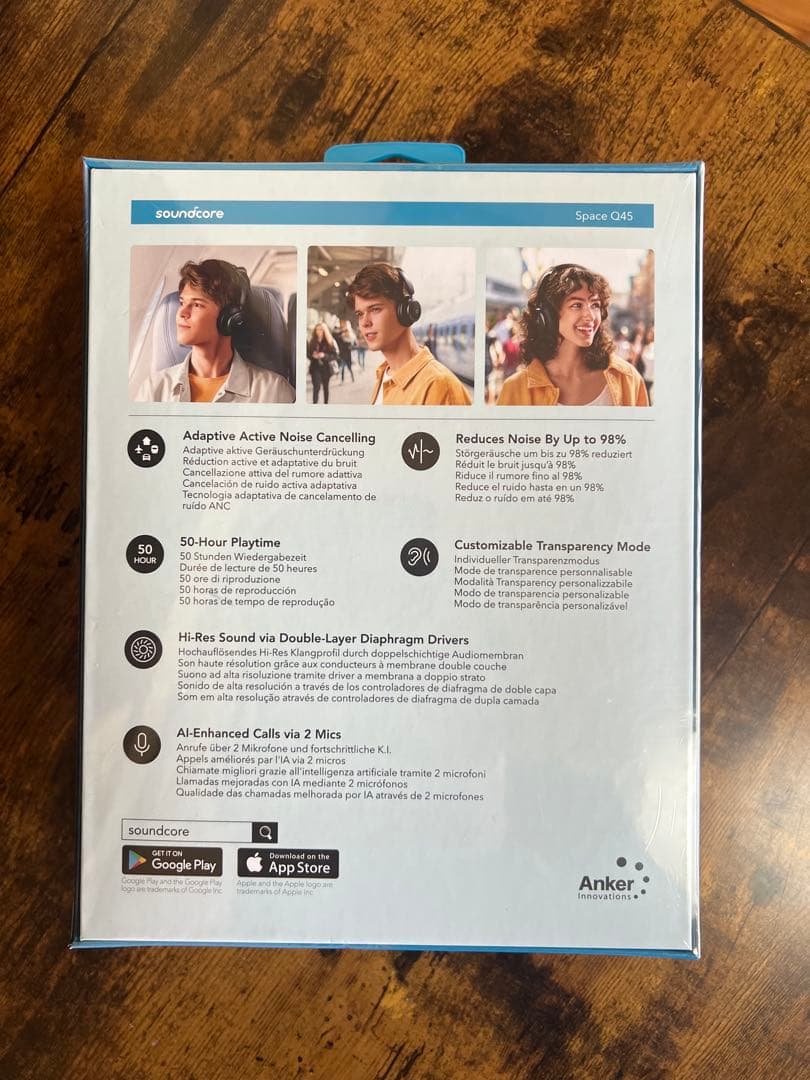 Soundcore Space Q45 ワイヤレスヘッドフォン