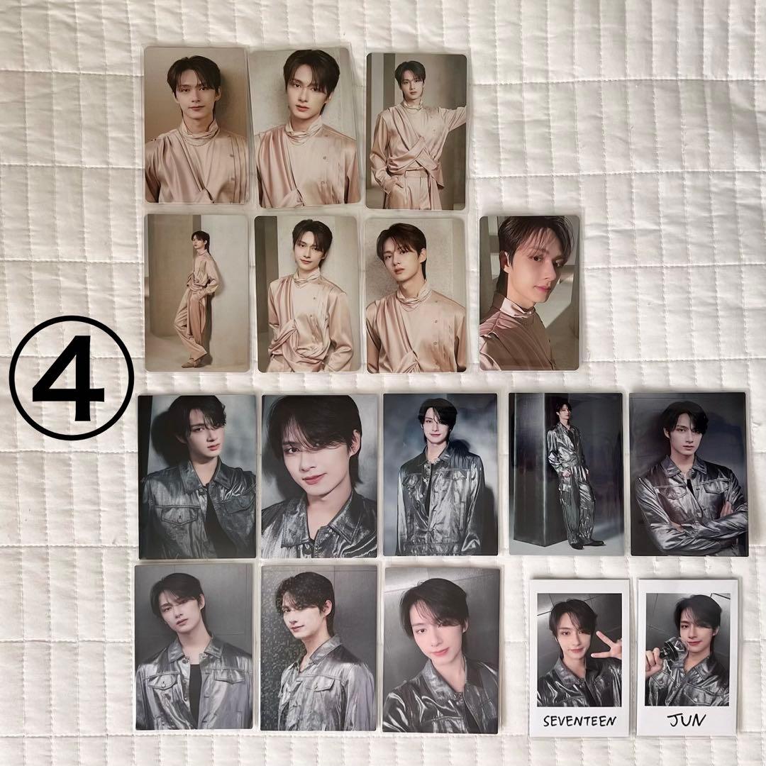 seventeen ジュン トレカ コンプ love follow again