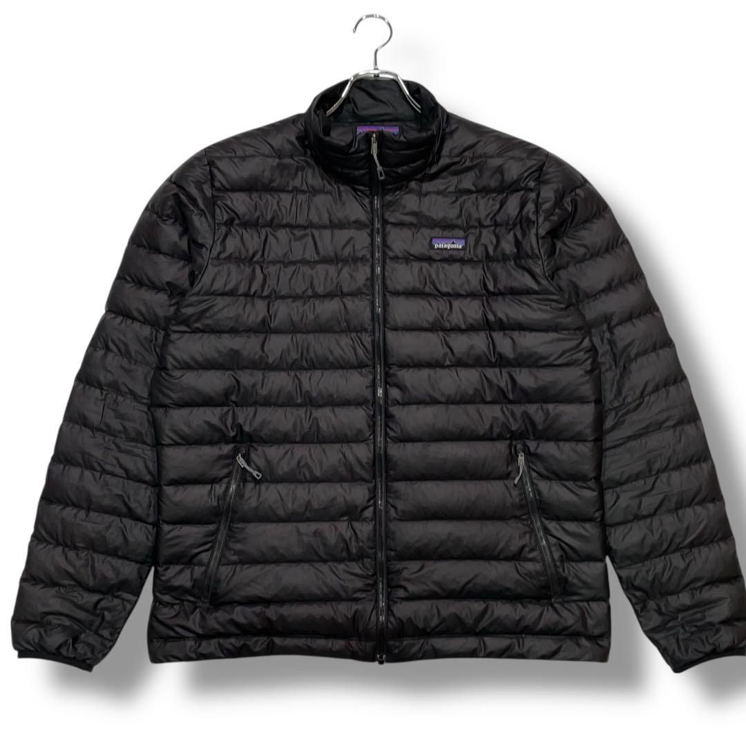 美品 patagonia 定番 ダウンジャケット ブラック L ダウンセーター