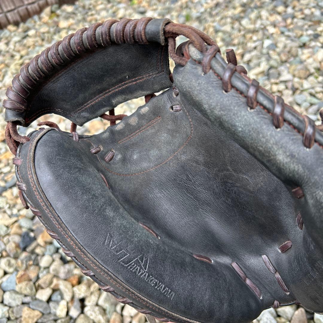 ハタケヤマ　キャッチャーミット オーダー 黒　硬式