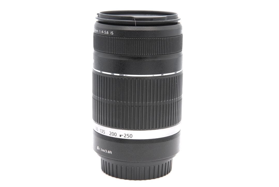 Canon EF-S 55-250mm IS 手ぶれ補正 動作良好 望遠ズーム