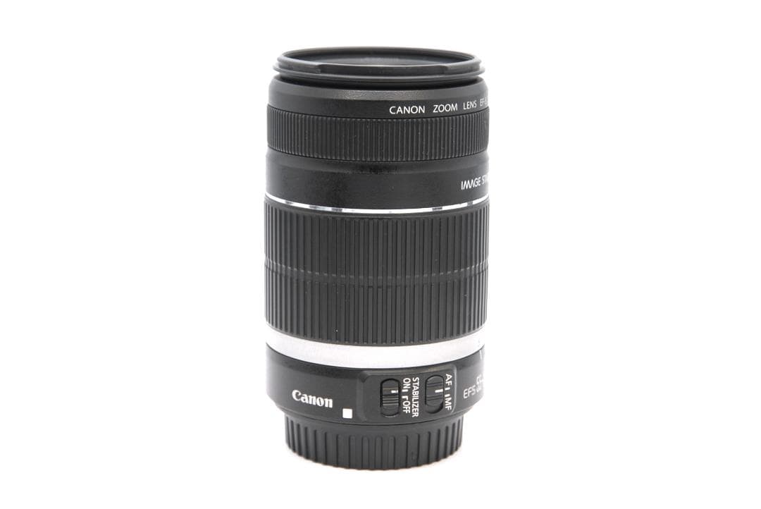 Canon EF-S 55-250mm IS 手ぶれ補正 動作良好 望遠ズーム