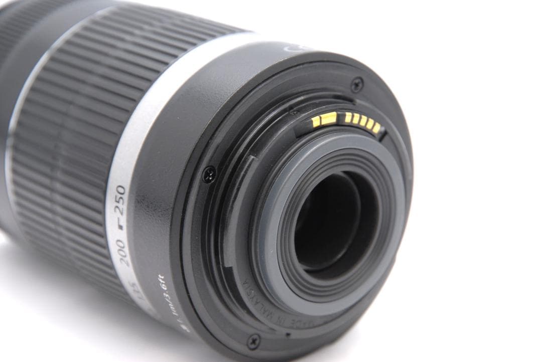 Canon EF-S 55-250mm IS 手ぶれ補正 動作良好 望遠ズーム