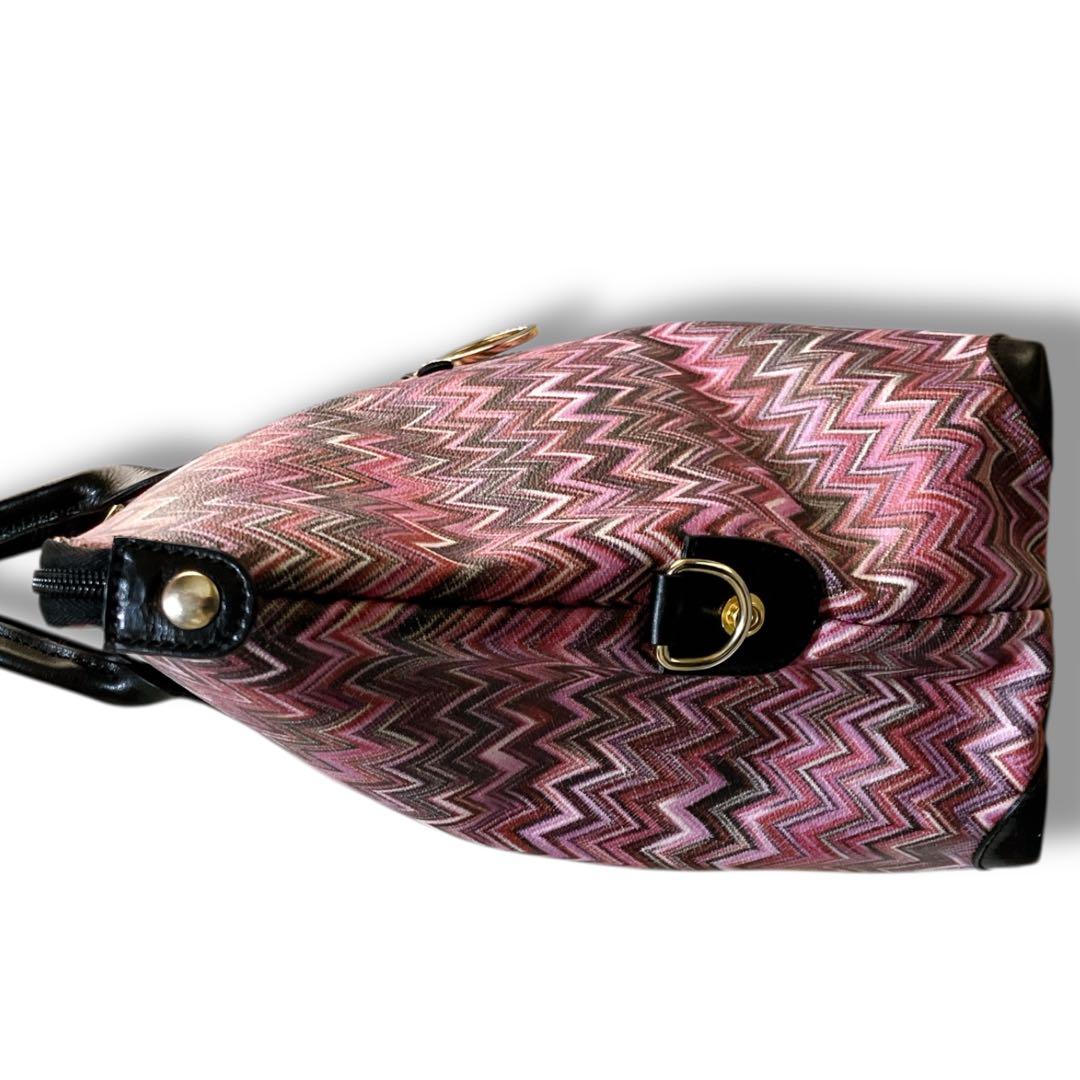 ミッソーニ ブリックス 良品 2way 大容量 斜め掛け可 底鋲 ボストンバッグ