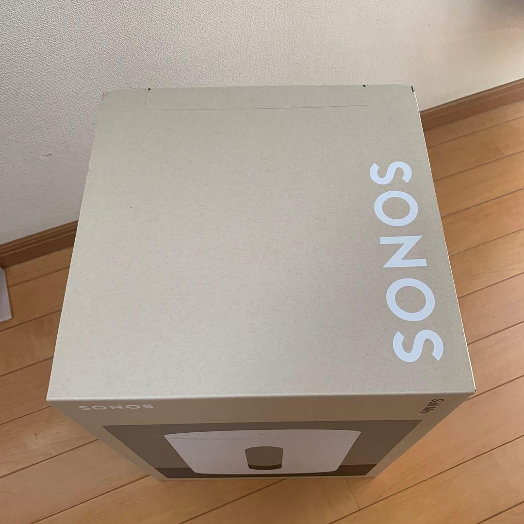 【新品、未使用】　Sonos sub mini ソノス　サブウーファー