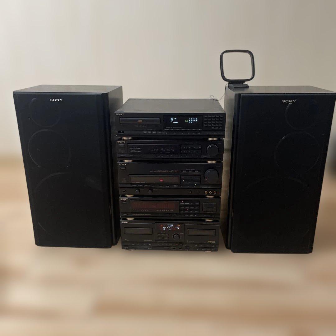 【直接取引手渡し限定】東京都豊島区　ジャンクSONY コンポ LBT-V750